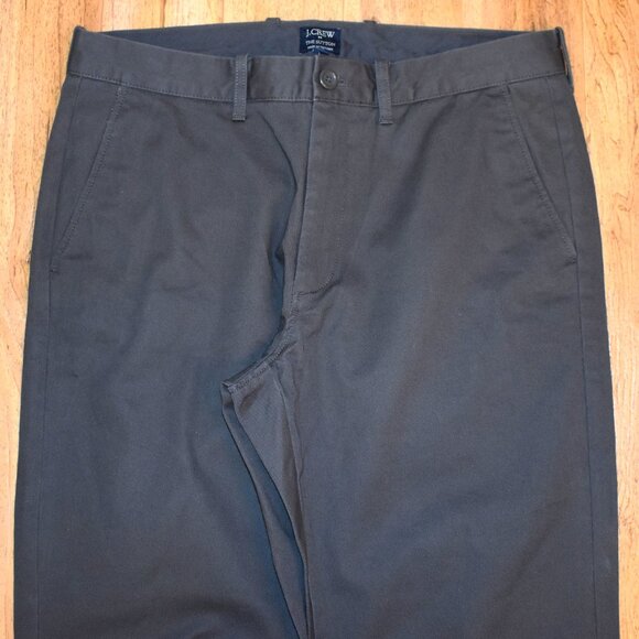 NWT J. Crew Gray The Sutton Chino Pants Sz 32x32 - Picture 5 of 10